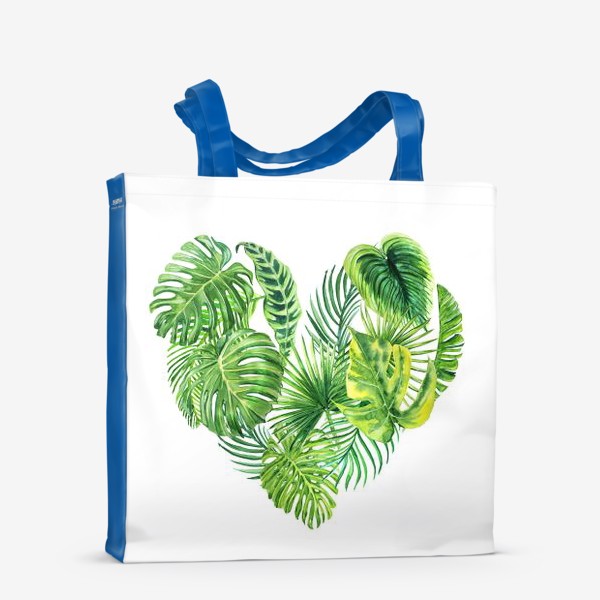 Сумка-шоппер «Тропическое сердце»