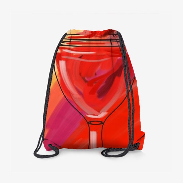 Рюкзак «Бокал красного»
