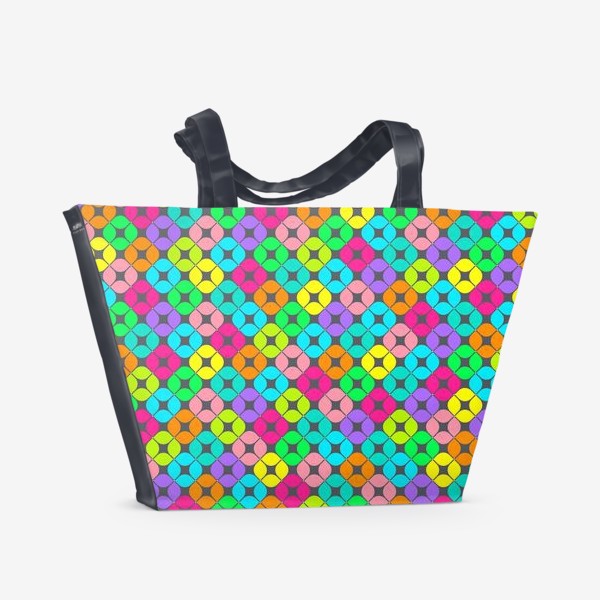 Пляжная сумка «Игры в мозаику»