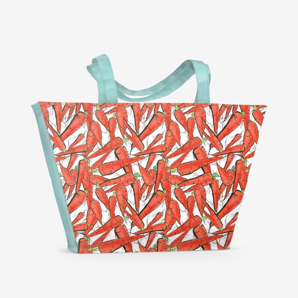 Пляжная сумка «Урожай моркови»