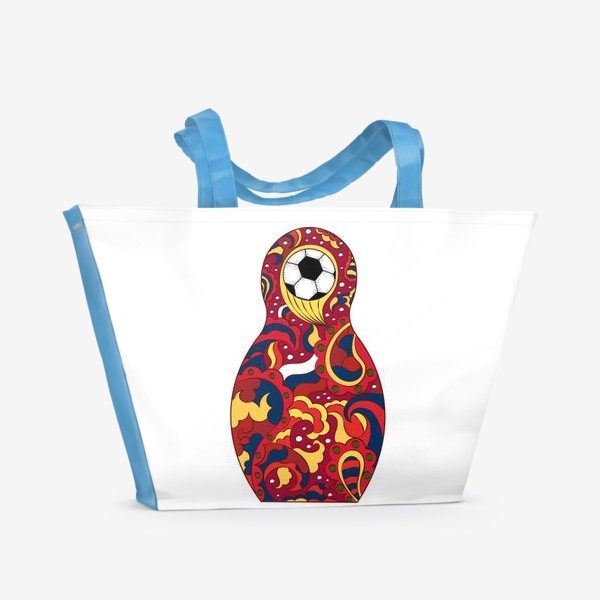 Пляжная сумка «Большой футбол в России»