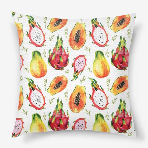 Подушка «Тропические фрукты»