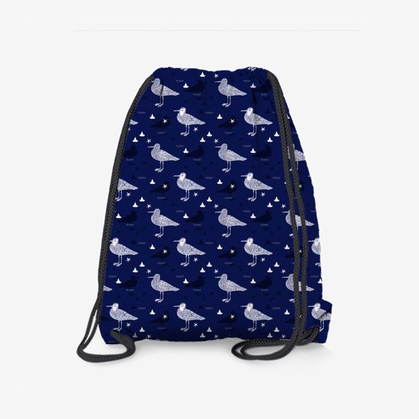 Рюкзак «Мраморные чайки»