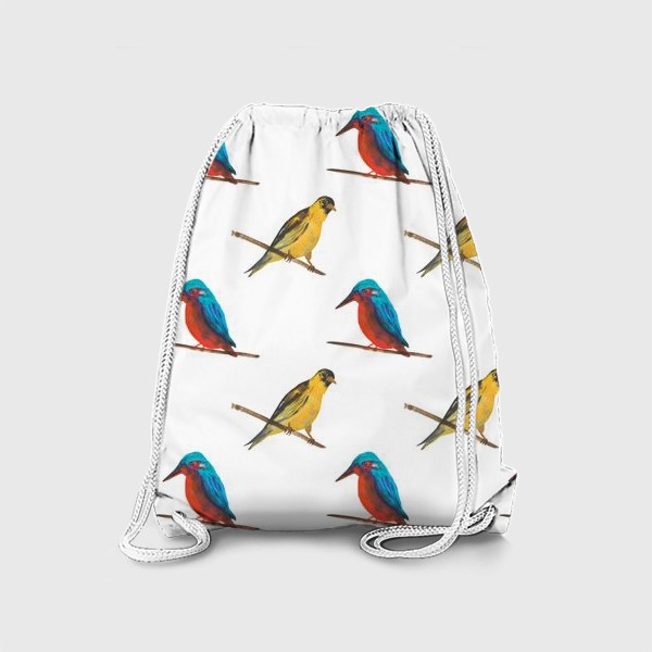 Рюкзак «Паттерн птицы»