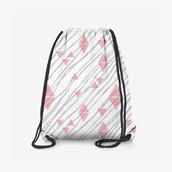 Рюкзак «Розовые треугольники»