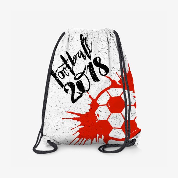 Рюкзак «футбольный мяч и брызги»