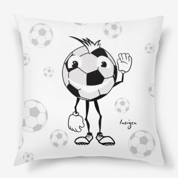 Подушка «Победный футбольный мяч»