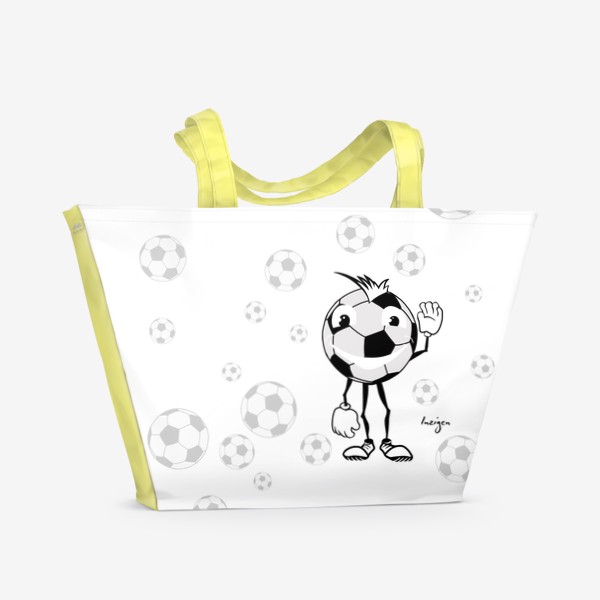 Пляжная сумка «Победный футбольный мяч»
