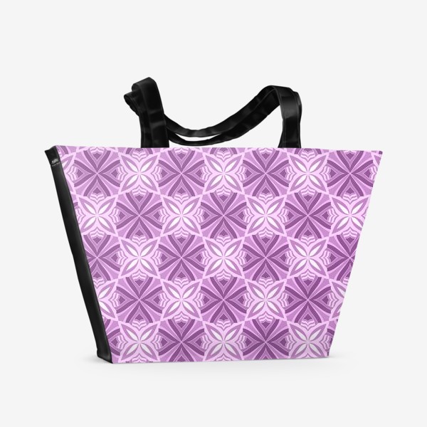 Пляжная сумка «Цветочный орнамент 2»