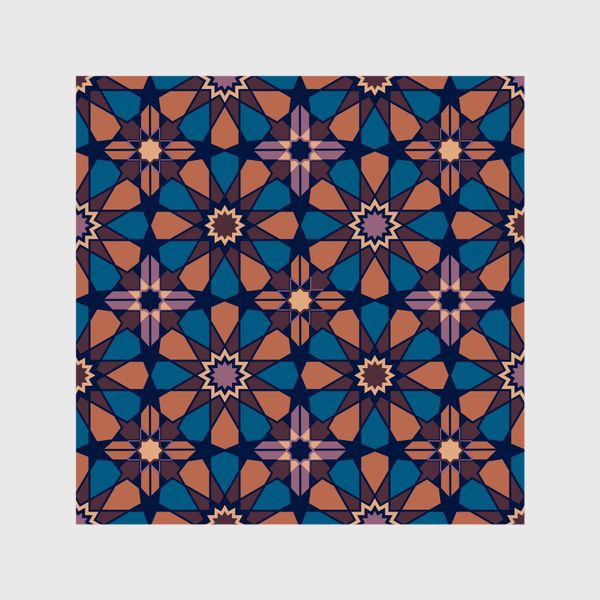 Шторы &laquo;геометрический паттерн в мароканском стиле&raquo;