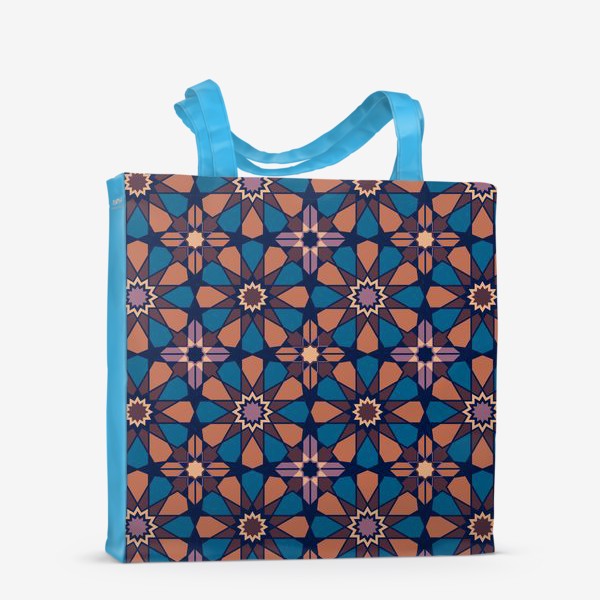 Сумка-шоппер &laquo;геометрический паттерн в мароканском стиле&raquo;
