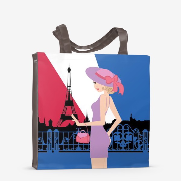 Сумка-шоппер «Paris girl»