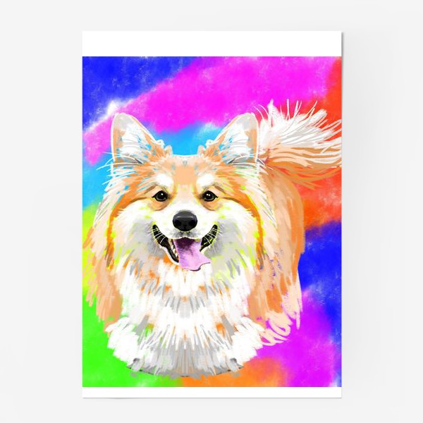 Постер «Пес корги»