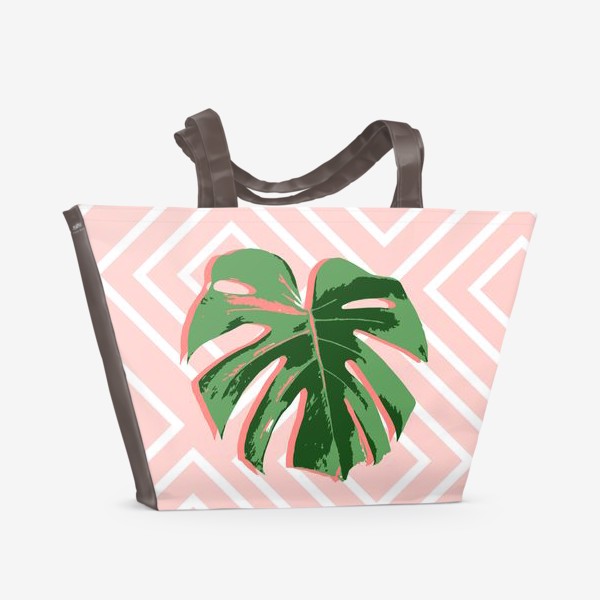 Пляжная сумка «Есть что-то прекрасное в лете, А с летом прекрасное в нас.»