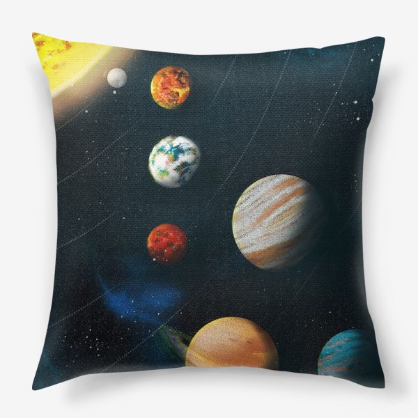 Подушка «Солнечная система. Космос»