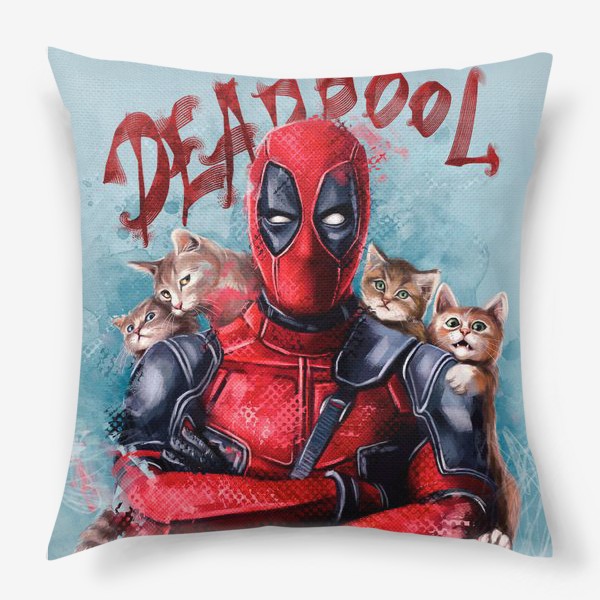 Подушка «deadpool»