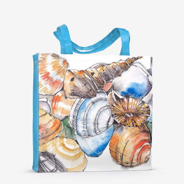 Сумка-шоппер «Морские ракушки»