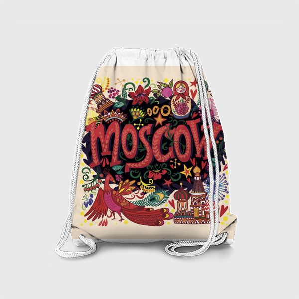 Рюкзак «О Москве. Moscow illustration»