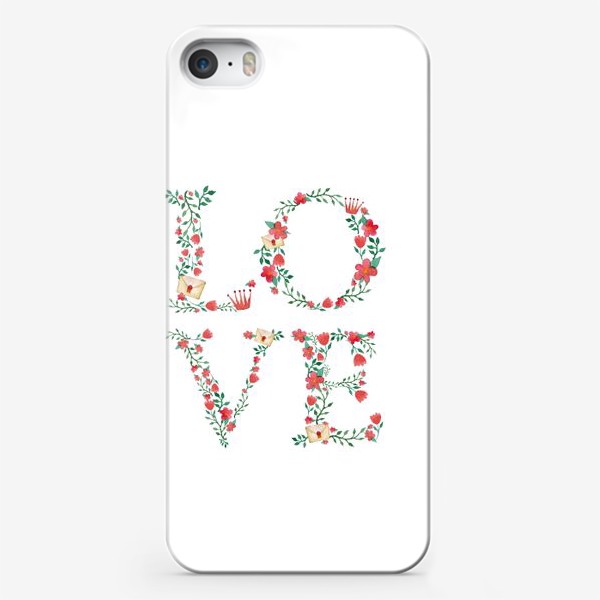 Чехол iPhone «Любовь как в сказке»
