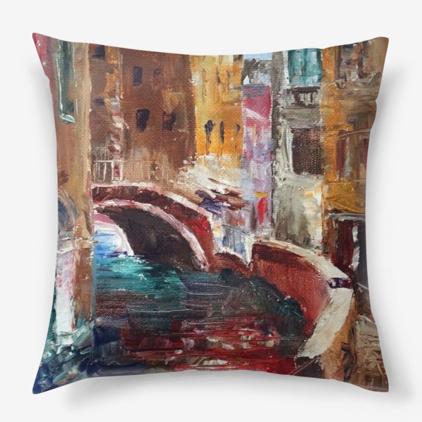 Подушка «Сны о Венеции. Rio Fontego»