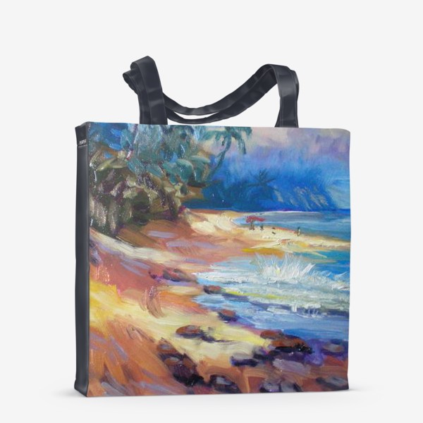 Сумка-шоппер «Тропический пляж»