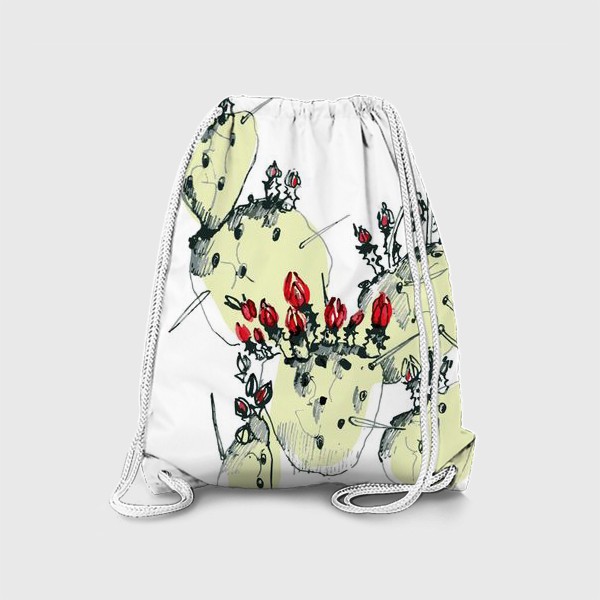 Рюкзак «Кактусы-цветочки»