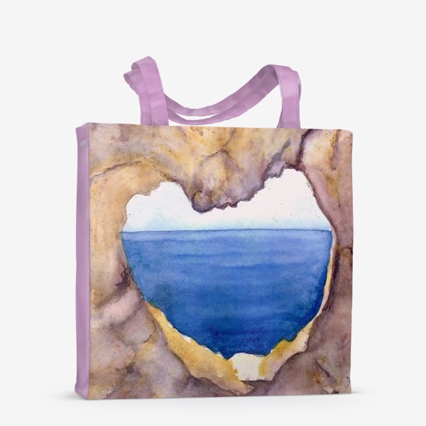 Сумка-шоппер «каменное сердце»