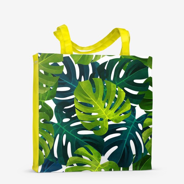 Сумка-шоппер «Тропические листь»