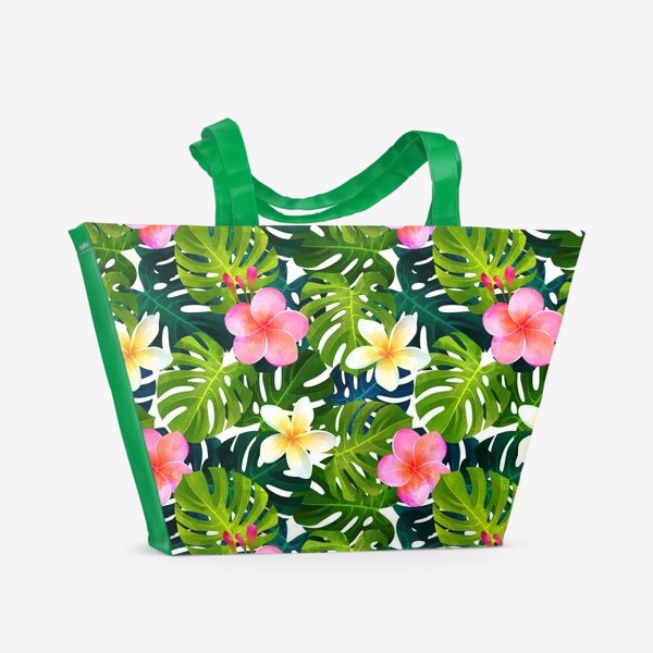 Пляжная сумка «Тропический паттерн»