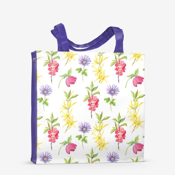 Сумка-шоппер «Spring wild flowers»
