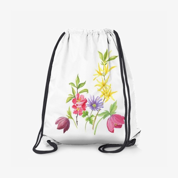 Рюкзак «Букет весенних цветов»