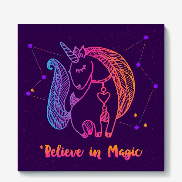 Холст «Believe in magic»