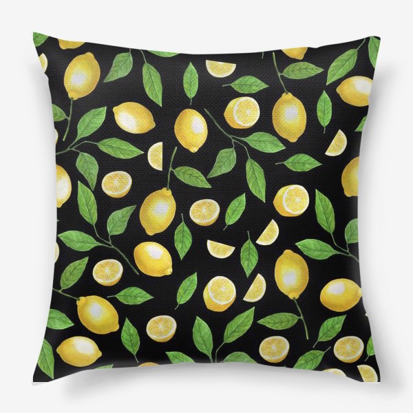 Подушка «Лимоны»