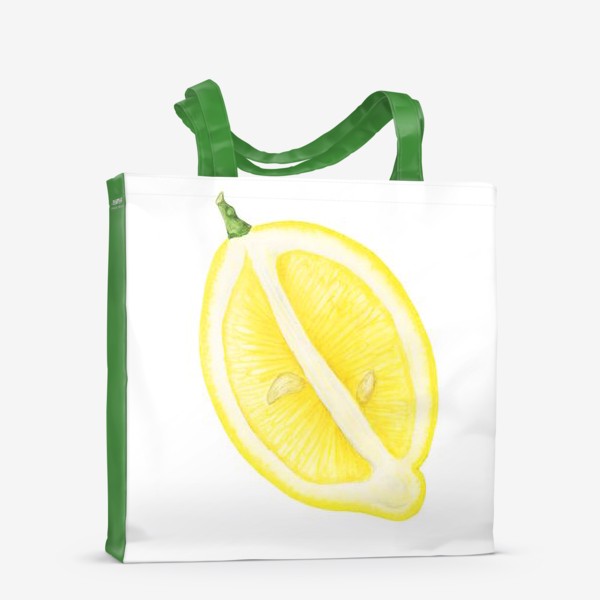 Сумка-шоппер «Половинка лимона»