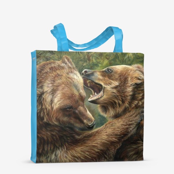 Сумка-шоппер &laquo;Медвежьи игры&raquo;