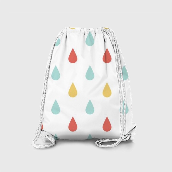 Рюкзак «Цветной дождь. Паттерн»