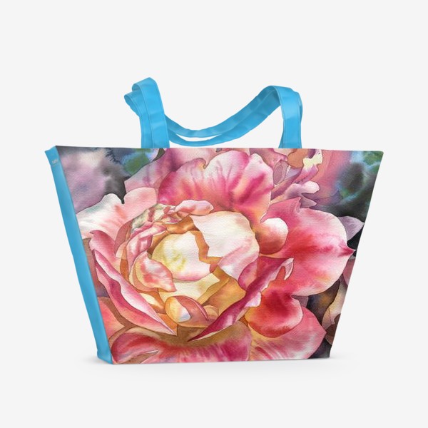 Пляжная сумка «Bright Rose»