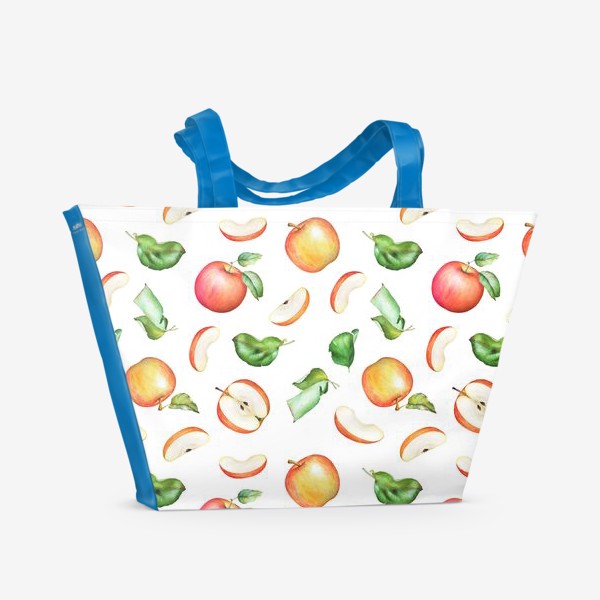 Пляжная сумка &laquo;Садовые яблоки&raquo;