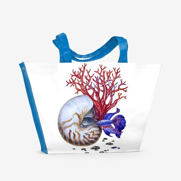 Пляжная сумка «Водный мир »