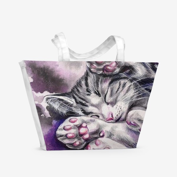 Пляжная сумка «Котенок »