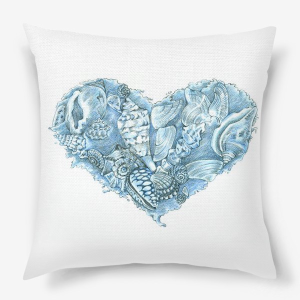 Подушка «Сердце моря»