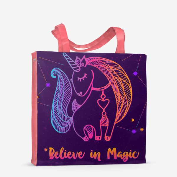 Сумка-шоппер «Believe in magic»