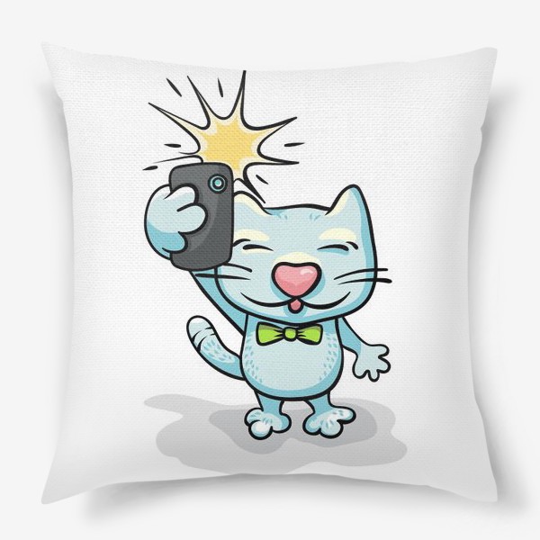 Подушка «Сэлфи-кот»