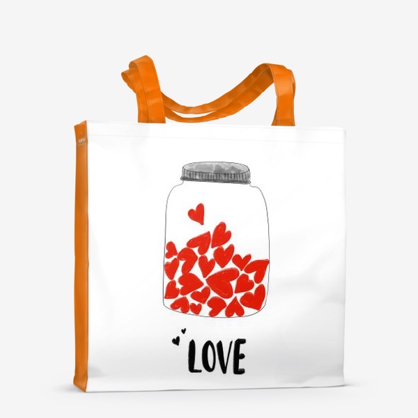 Сумка-шоппер «love»