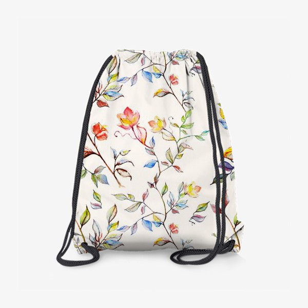 Рюкзак «цветочный принт»
