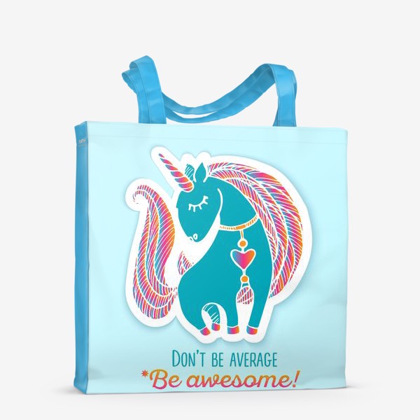 Сумка-шоппер «Be awesome!»