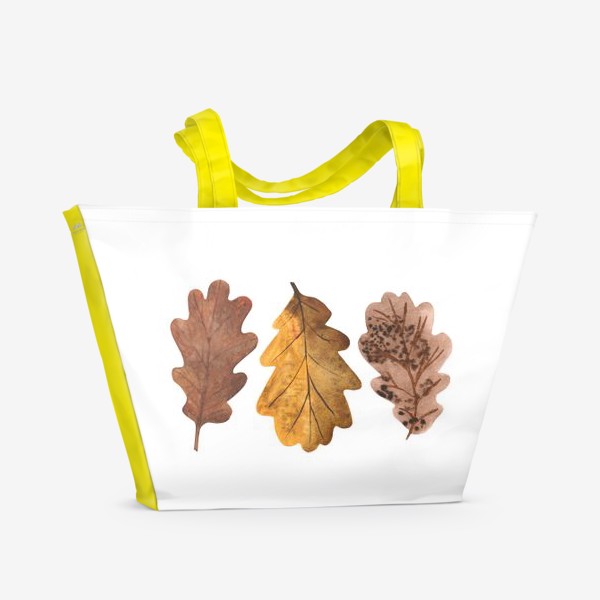 Пляжная сумка «Дубовые листочки»