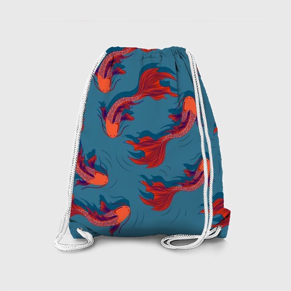 Рюкзак «Стая рыб»
