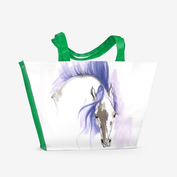 Пляжная сумка «Сизый конь»