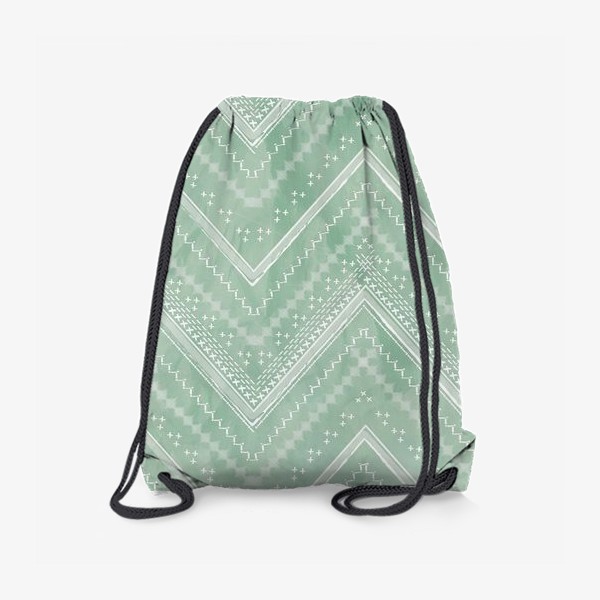 Рюкзак «Шеврон на зеленом фоне»